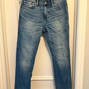 J. Crew Blue Slim Fit Jeans with Vintage Wash